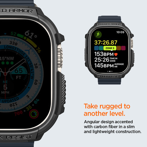 Funda Spigen Apple Watch Ultra 3/2/1 - Rugged Armor